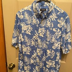 Men’s Chaps blue size Large Hawaii shirt